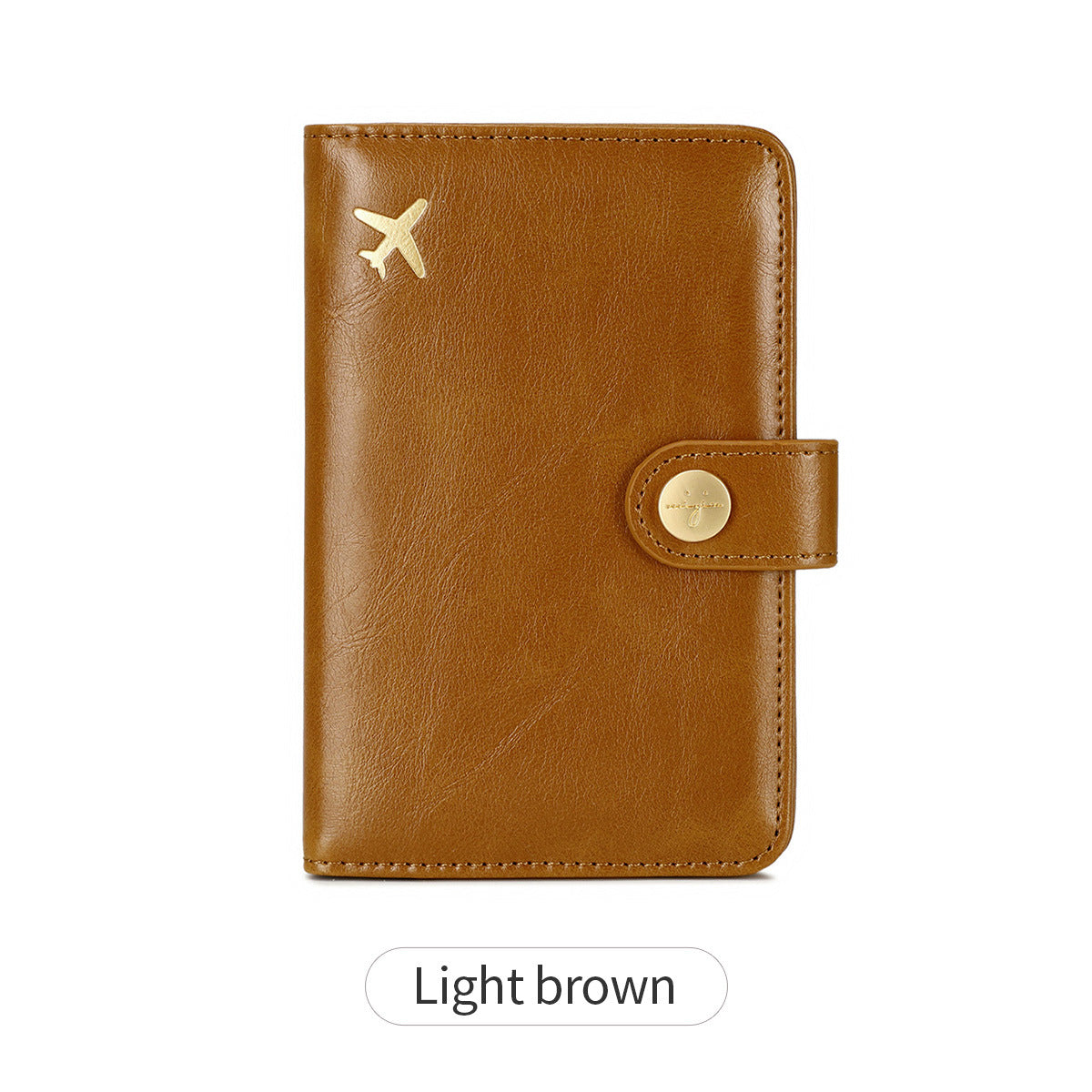 Travel passport wallet with airplane detail — supplier gallery photo 14 of 14