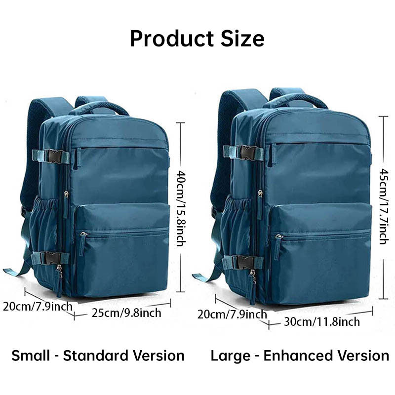 Vacuum compression travel backpack — product gallery image 19