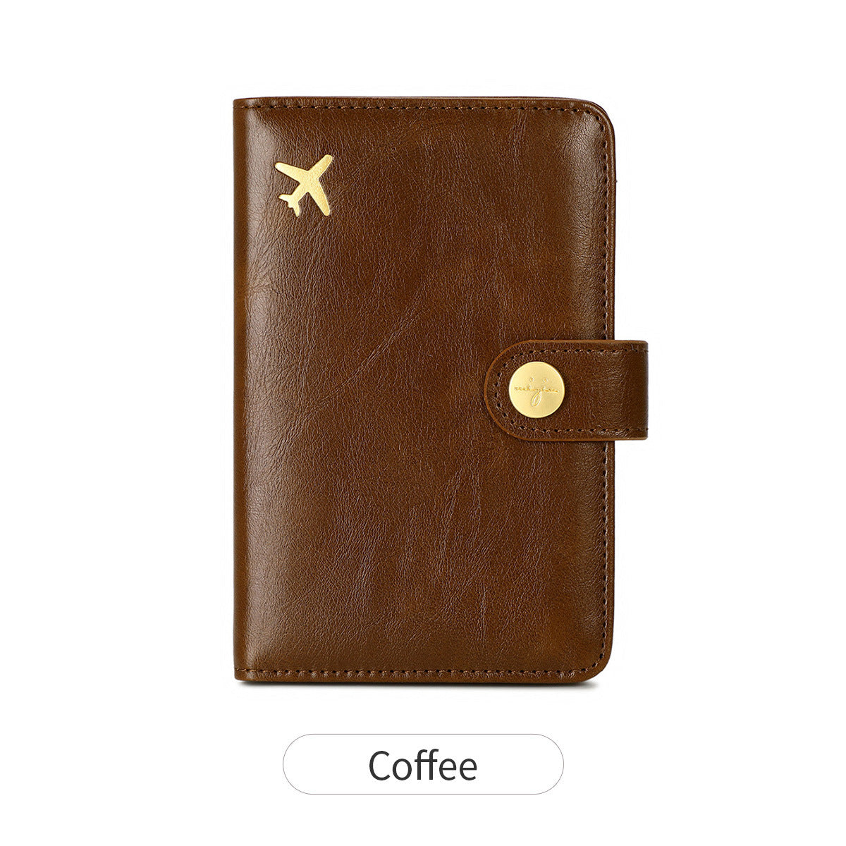 Travel passport wallet with airplane detail — supplier gallery photo 11 of 14