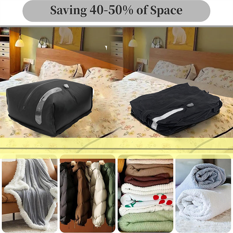 Travel vacuum compression bags and pump — product gallery image 11