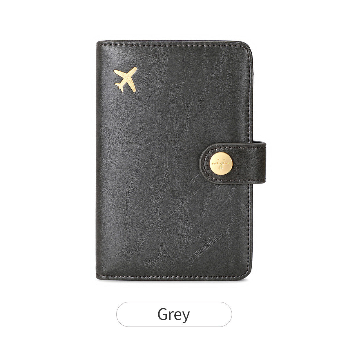 Travel passport wallet with airplane detail — supplier gallery photo 10 of 14