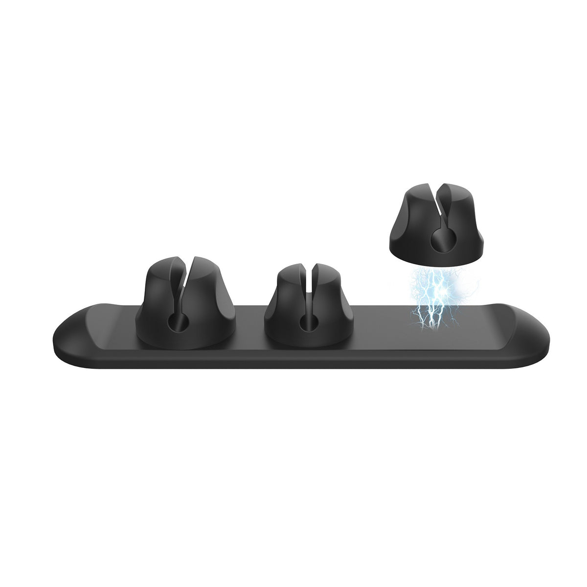 Magnetic Silicone Cable Organizer | Desktop Cable Holder