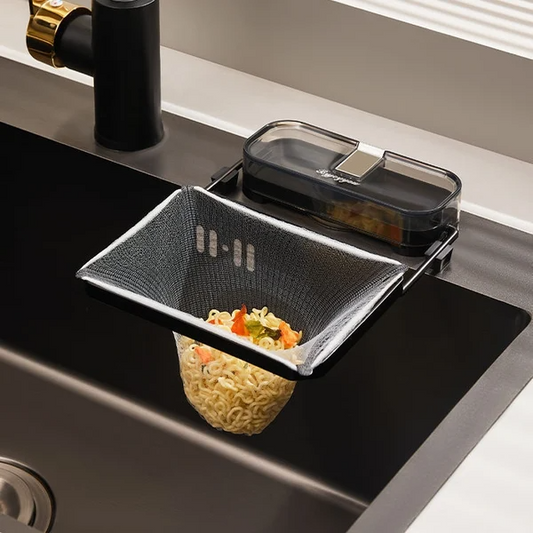 Hanging Kitchen Sink Strainer | Holder & Filter Options