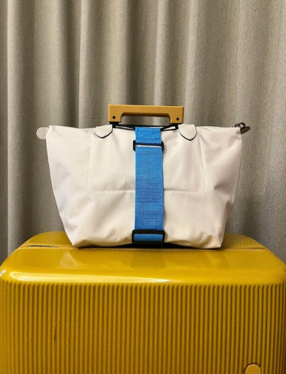 Adjustable suitcase luggage carrier strap — gallery photo 9 of 12