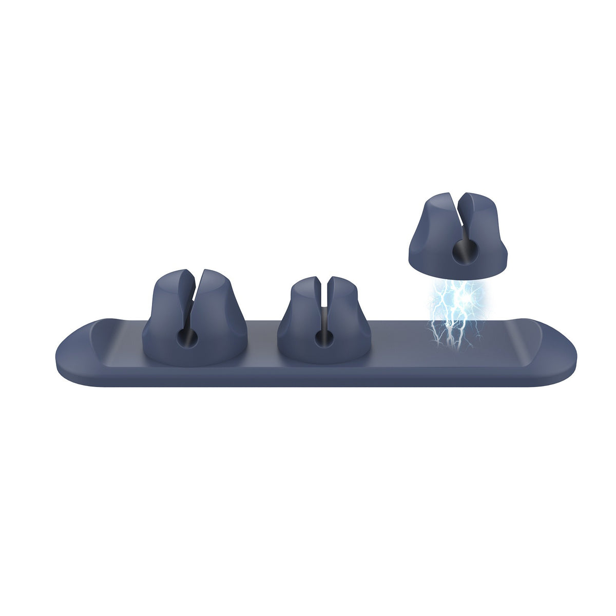 Magnetic Silicone Cable Organizer | Desktop Cable Holder