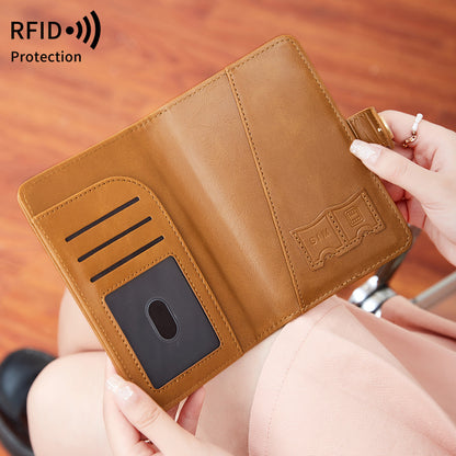 Travel passport wallet with airplane detail — supplier gallery photo 3 of 14