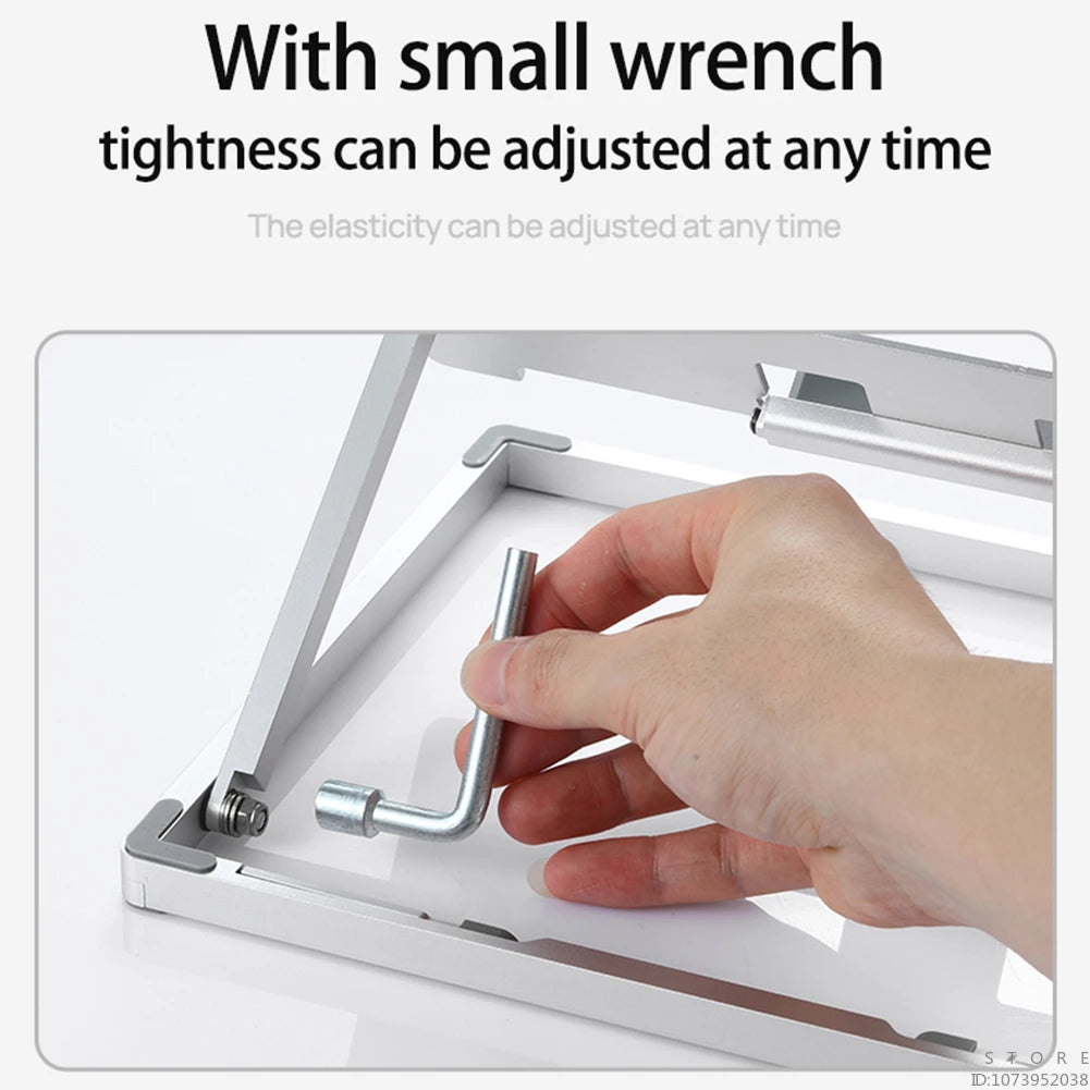Adjustable Aluminum Laptop Stand | Up to 17.3-Inch