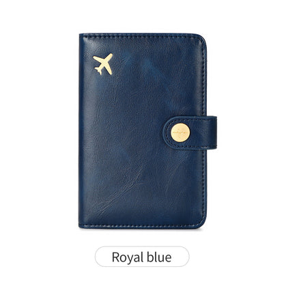 Travel passport wallet with airplane detail — supplier gallery photo 7 of 14