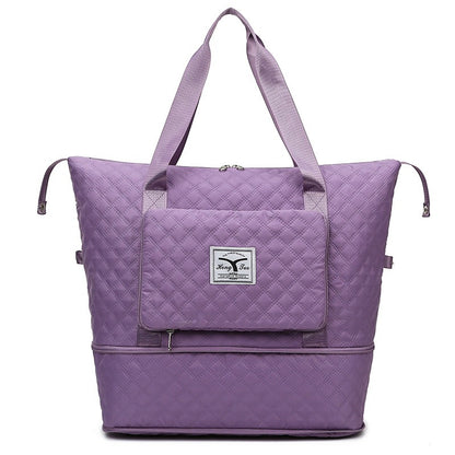 Expandable travel tote bag — product gallery photo 2 of 13