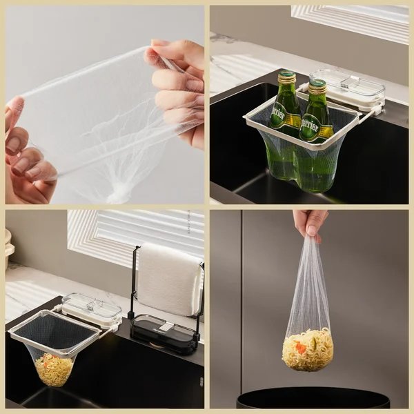 Hanging Kitchen Sink Strainer | Holder & Filter Options