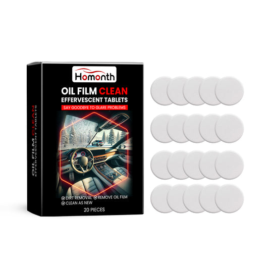 Automotive Windshield Oil-Film Cleaning Tablets