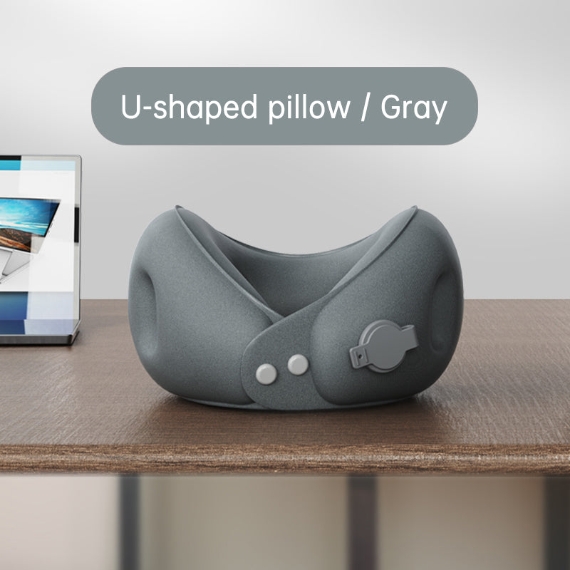 Inflatable travel neck pillow product gallery photo 7 of 7