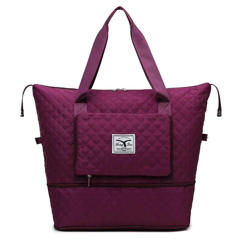 Expandable travel tote bag — product gallery photo 4 of 13