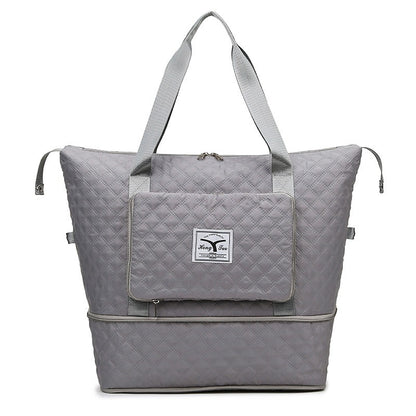 Expandable travel tote bag — product gallery photo 8 of 13