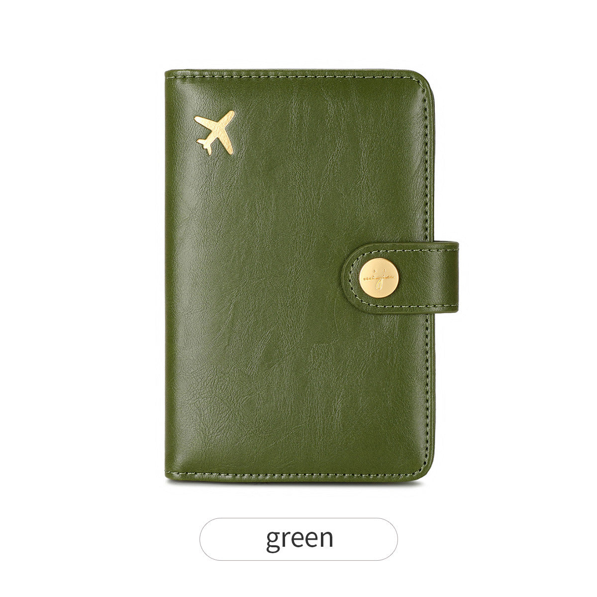 Travel passport wallet with airplane detail — supplier gallery photo 13 of 14