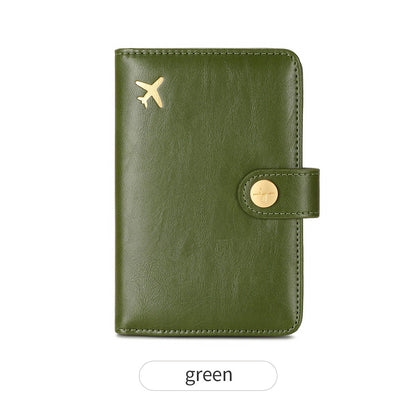Travel passport wallet with airplane detail — supplier gallery photo 13 of 14