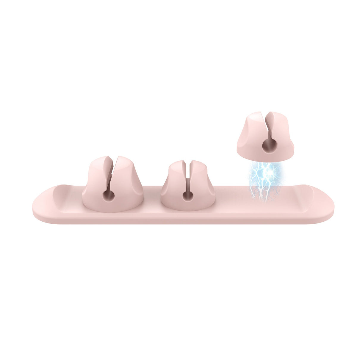 Magnetic Silicone Cable Organizer | Desktop Cable Holder