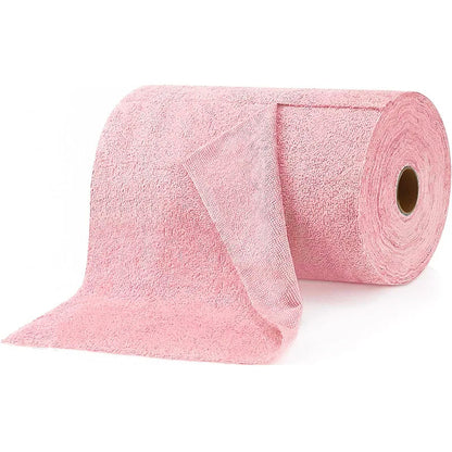 20-Sheet Reusable Microfiber Cleaning Cloth Roll