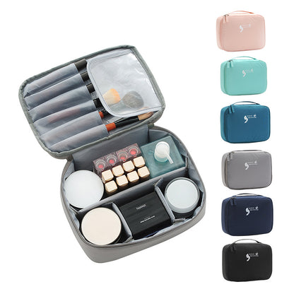 Square travel cosmetic storage bag — gallery photo 3 of 12