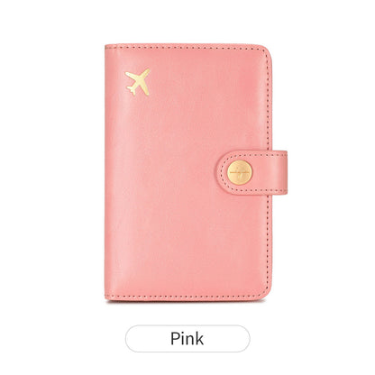 Travel passport wallet with airplane detail — supplier gallery photo 8 of 14