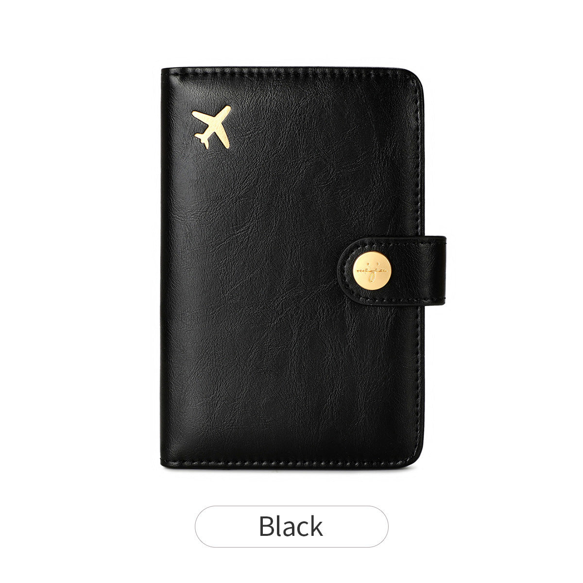 Travel passport wallet with airplane detail — supplier gallery photo 9 of 14