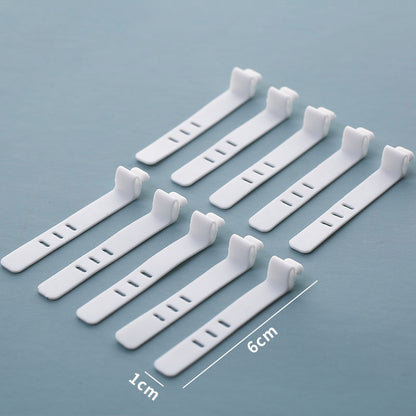 Desktop Cable Storage | 7/8-Compartment Box or 10 Straps